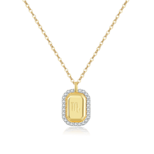 925 Silver Zodiac Sign Necklace-MMN419