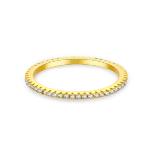925 Silver Full Diamond Eternity RingMMR054-MMR059